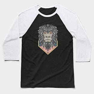 Black Howler Monkey Baseball T-Shirt